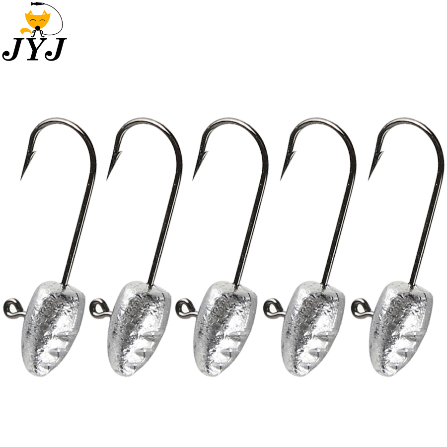 Fishing Hook Barbless - Открытые овальные крючки для джиг-головки 2