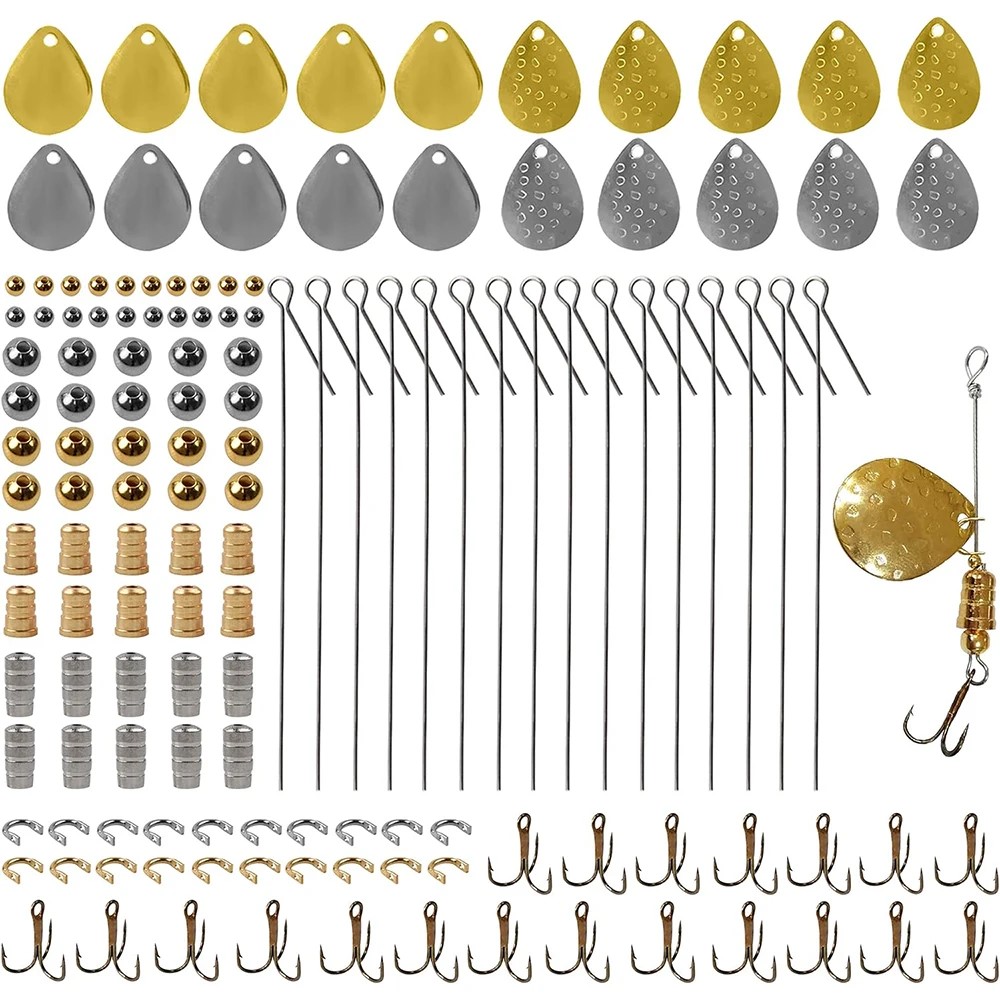 140 шт., Набор для изготовлени – обзор и цена Fishing Hook Treble