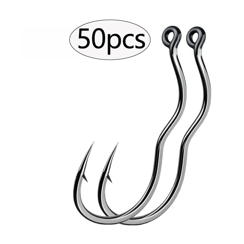 50 шт. прочный автоматический  – обзор и цена Fishing Hook Circle
